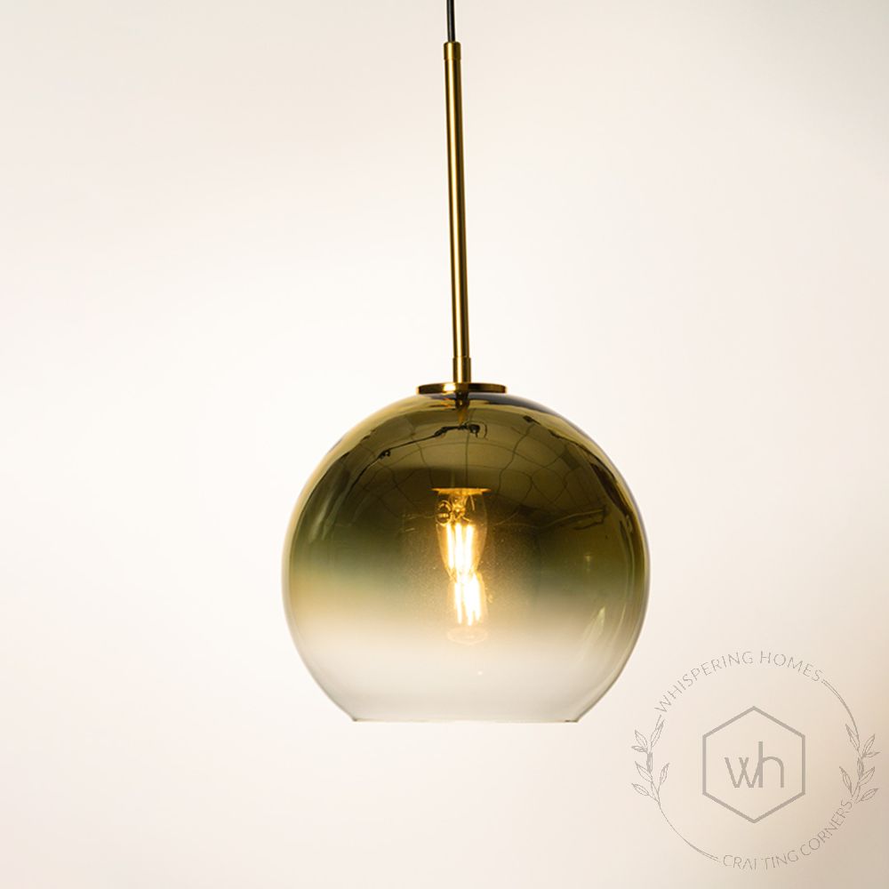 LukLoy Loft Modern Pendant Light Gold