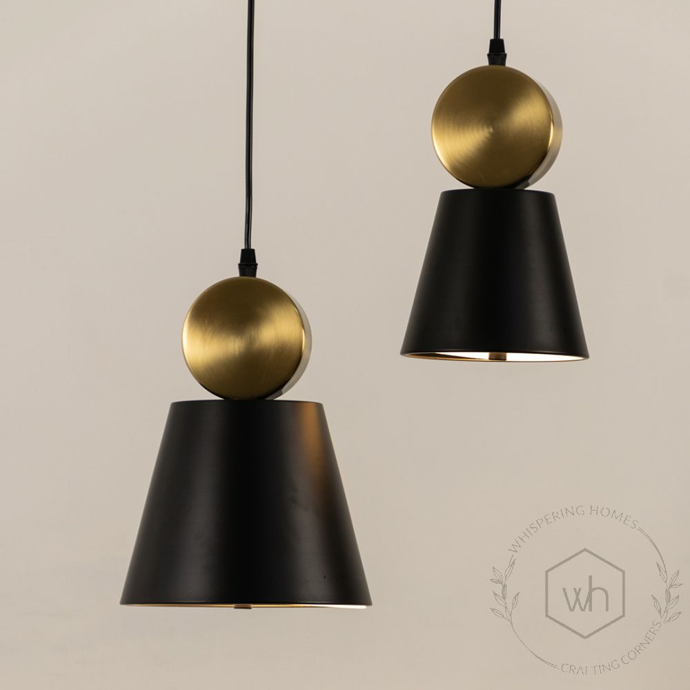 Gatik Drop Pendant Light Large Grouped