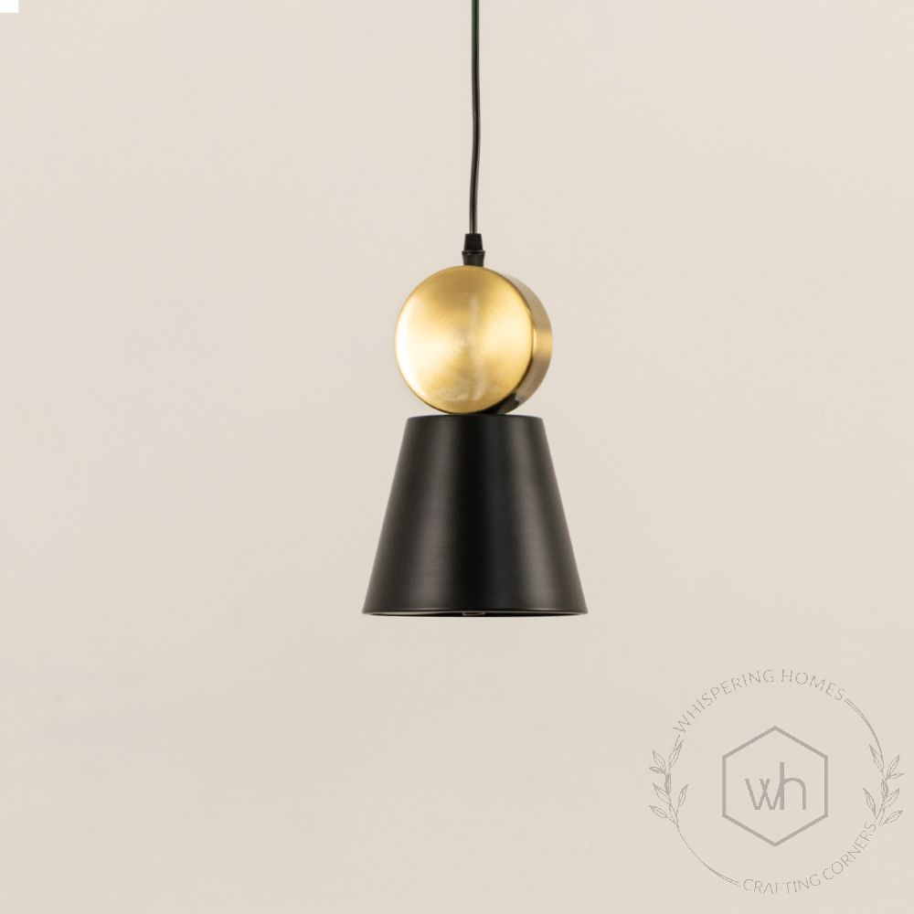 Gatik Drop Pendant Light Small Light Off White Background