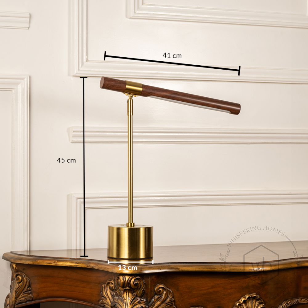 The Better Half (Built In Led) Study Table Lamp Dimensions