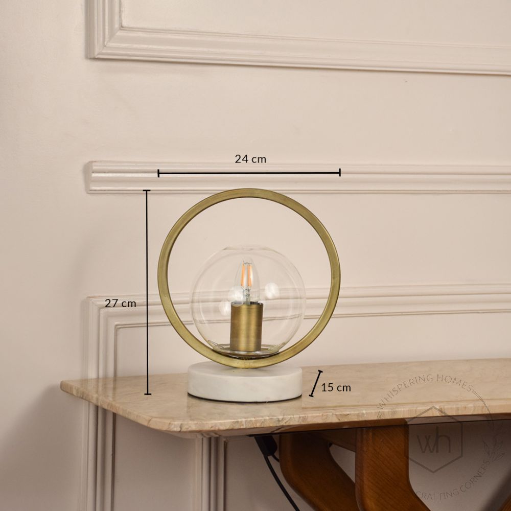 Foton Table Lamp Dimensions