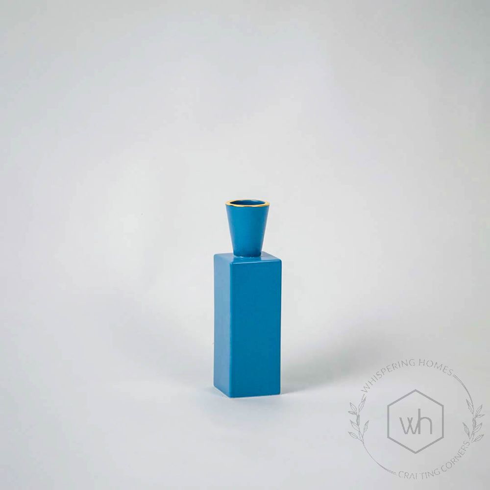 David Ceramic Flower Vase Blue