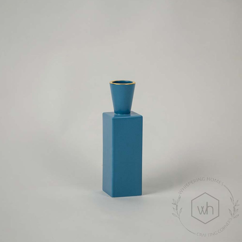David Ceramic Flower Vase Blue