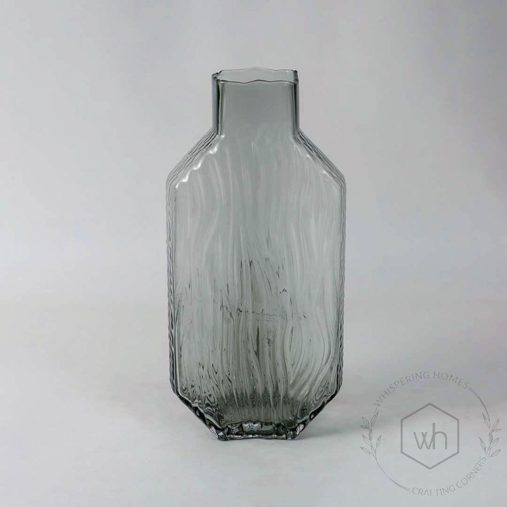 Clayre & Eef Glass Vase White Background