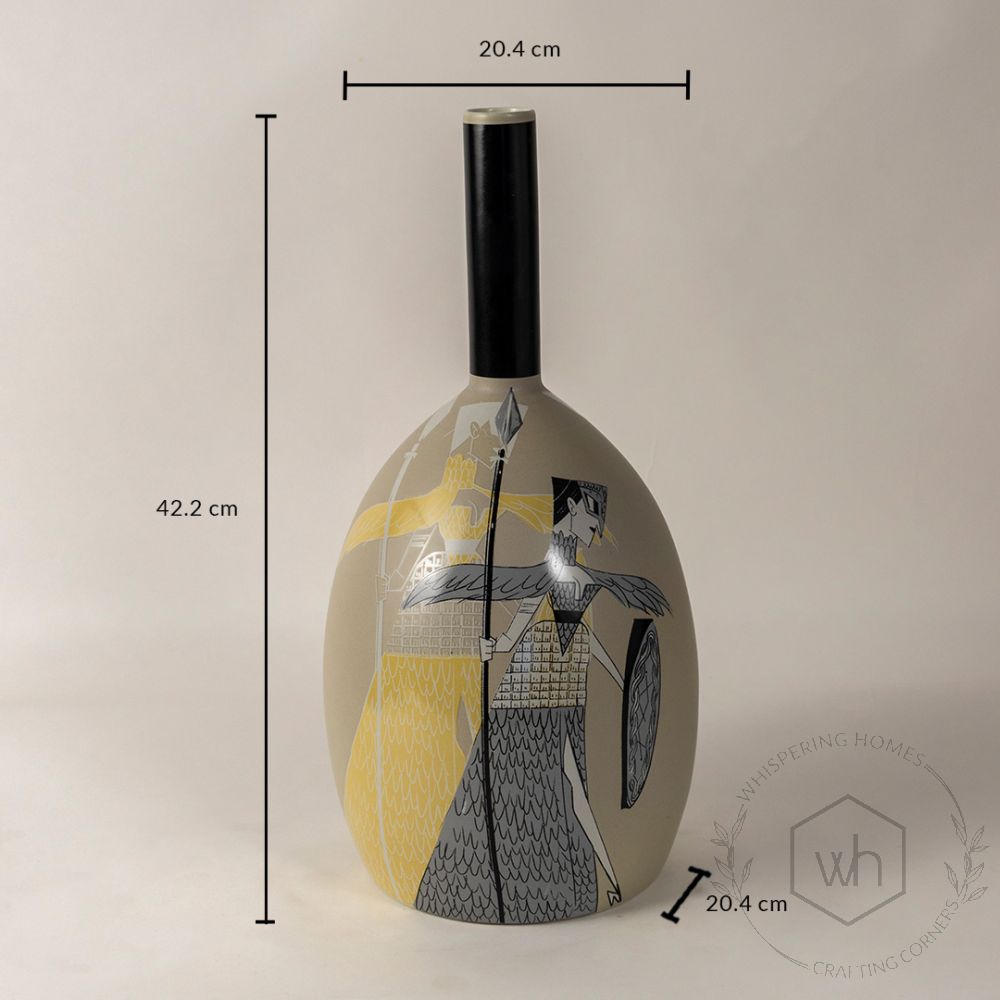 Decanter Style Ceramic Vase Dimensions