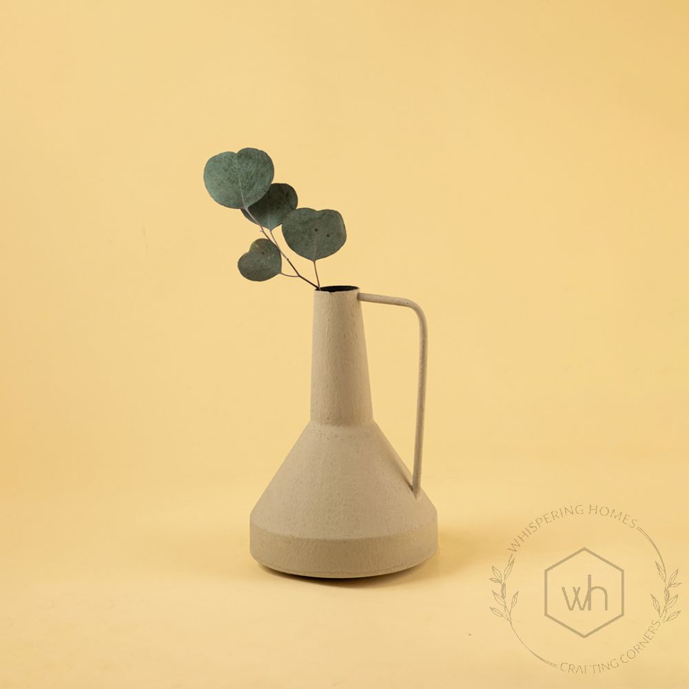 Funnel Vase - Grey Lifestyle