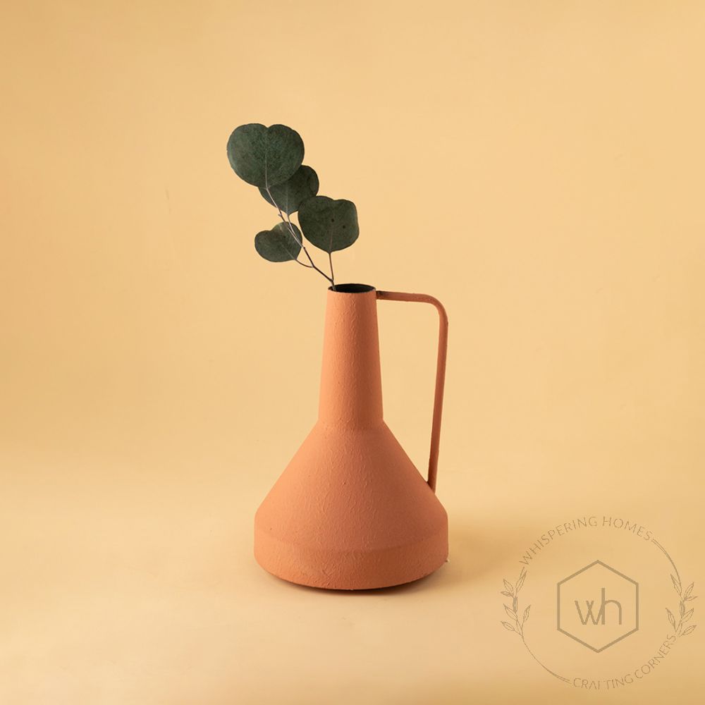 Funnel Vase - Peach Lifestyle