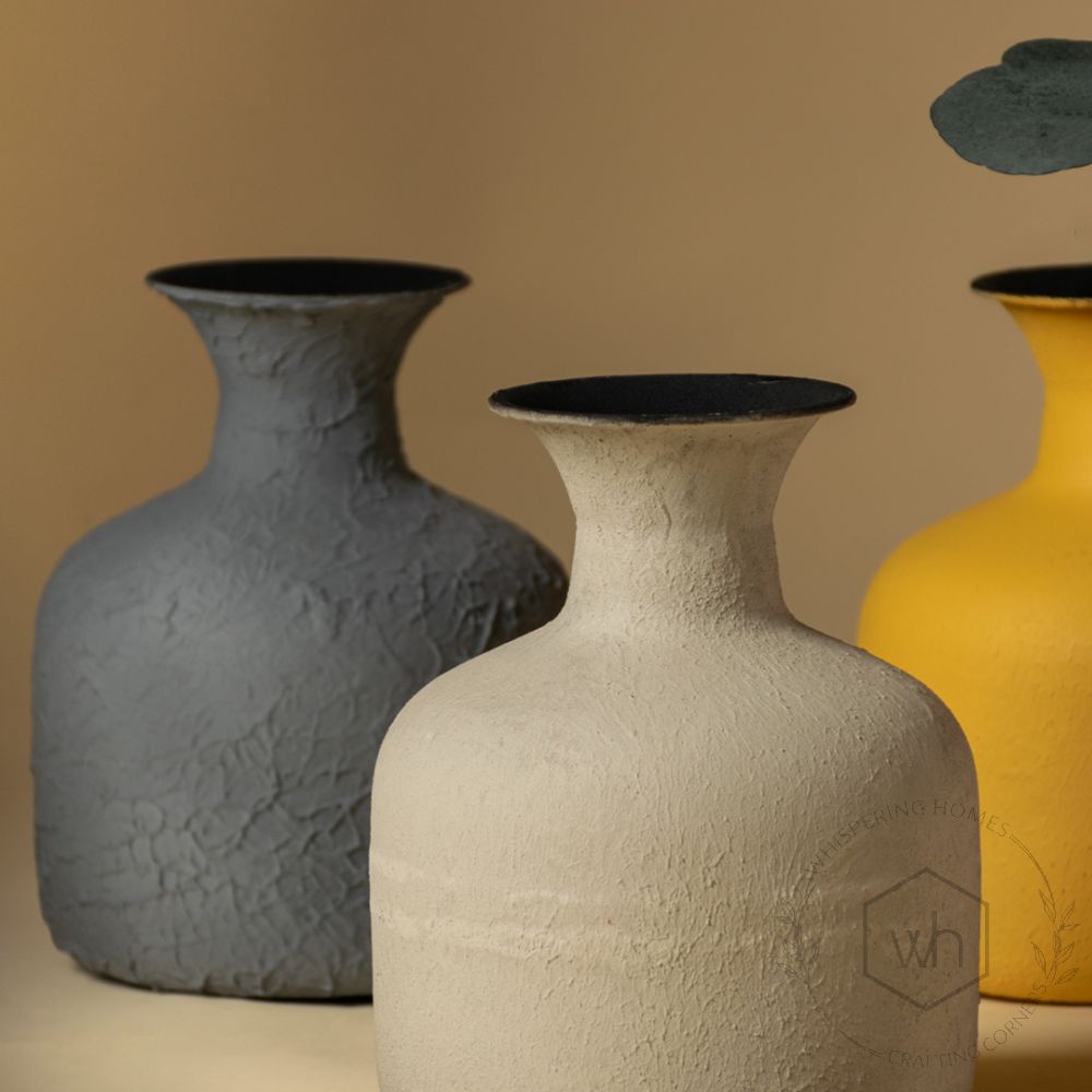 Reverie Vase - Grey Closeup