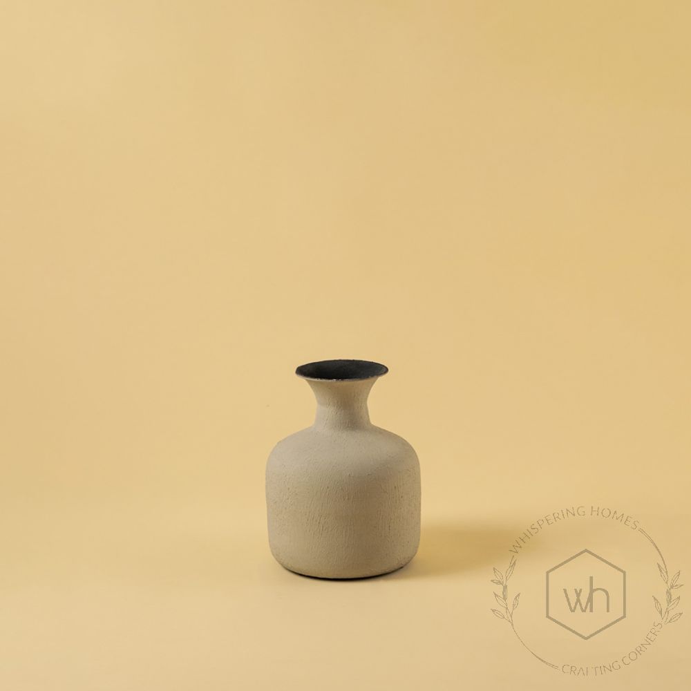 Reverie Vase - Grey White Background