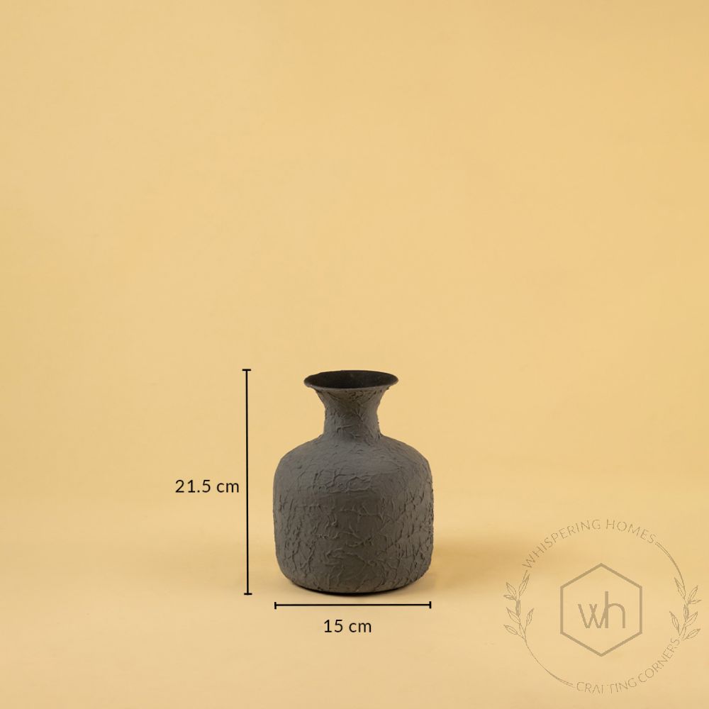 Reverie Vase - Dark Grey Dimensions