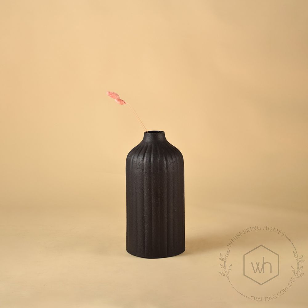 Ewer Vase - Black Lifestyle