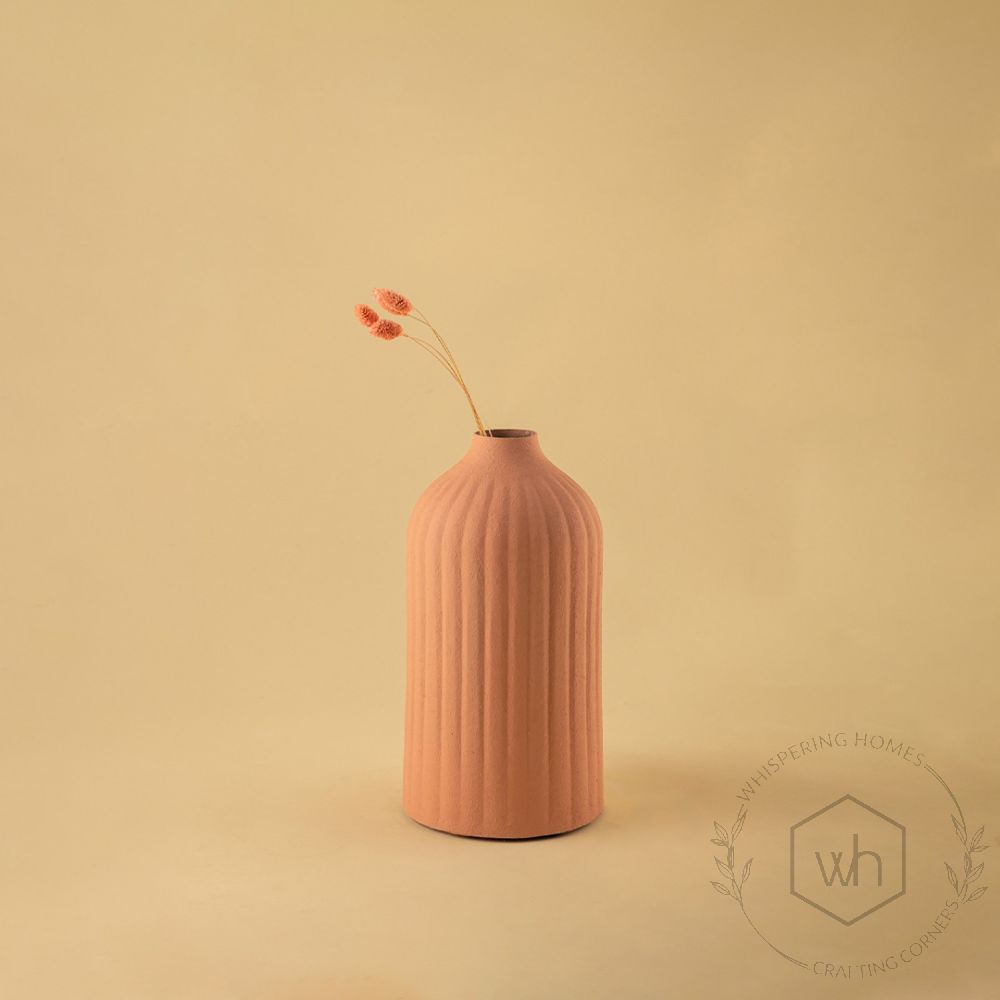 Ewer Vase - Peach Lifestyle