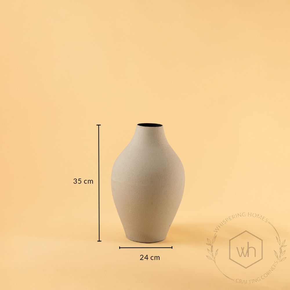 Mirage Vase - Grey Dimensions