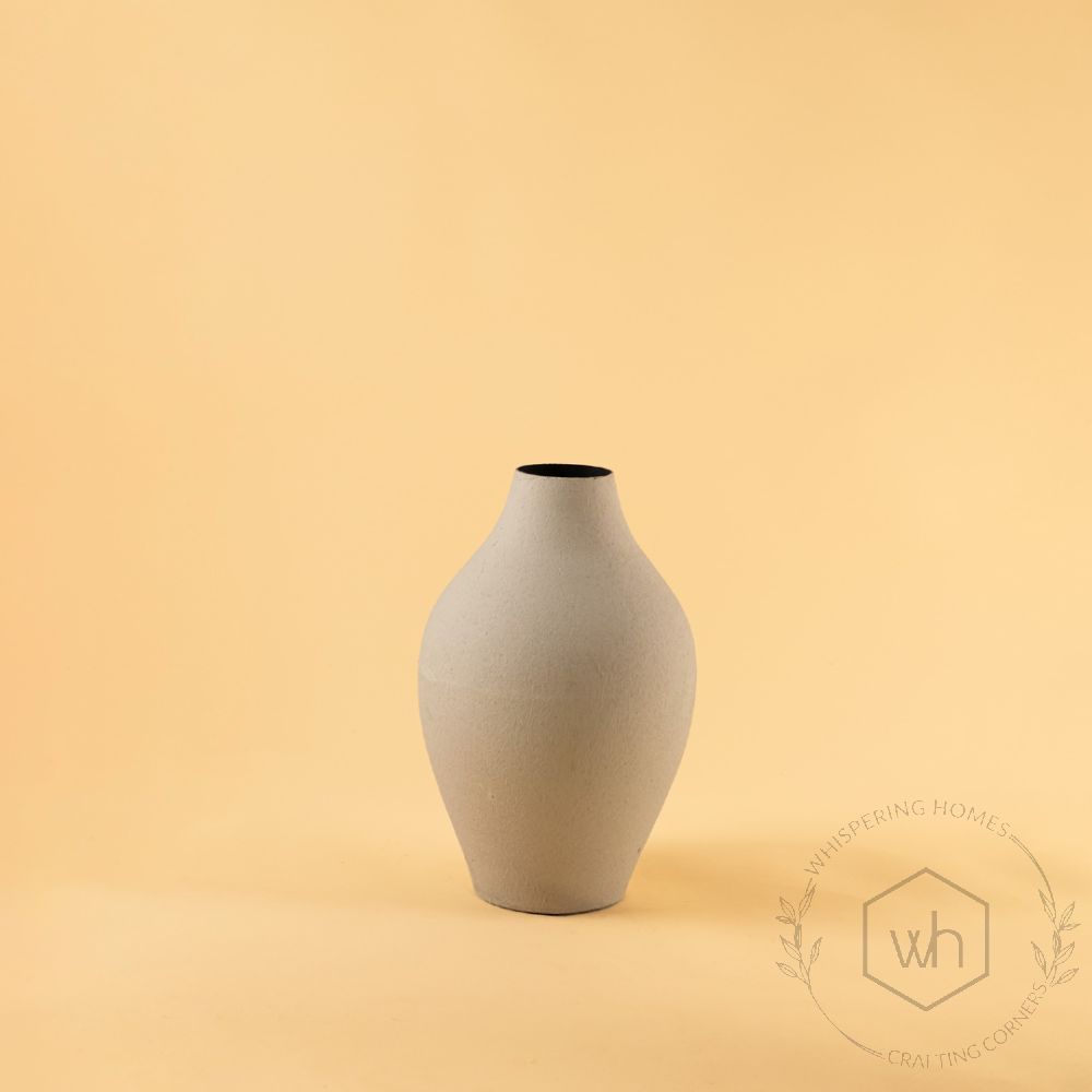 Mirage Vase - Grey White Background