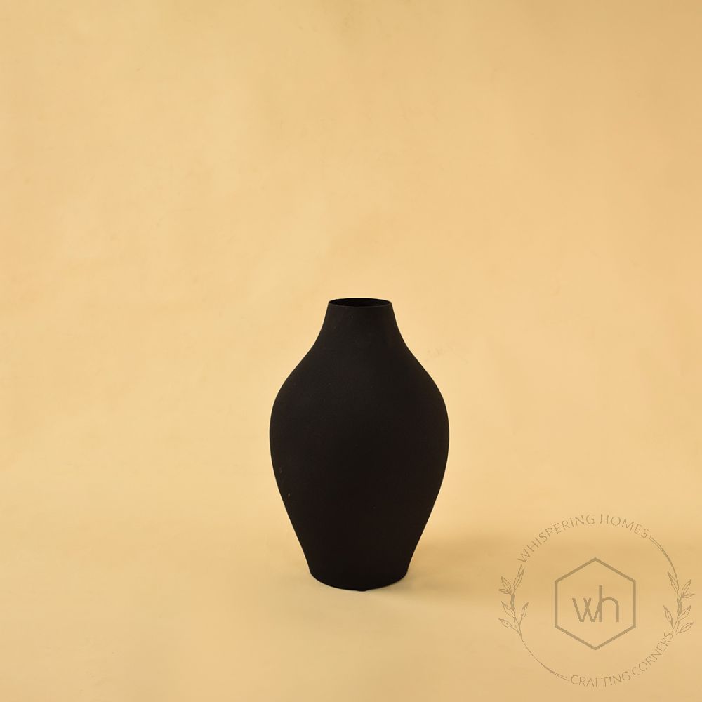 Mirage Vase - Black White Background