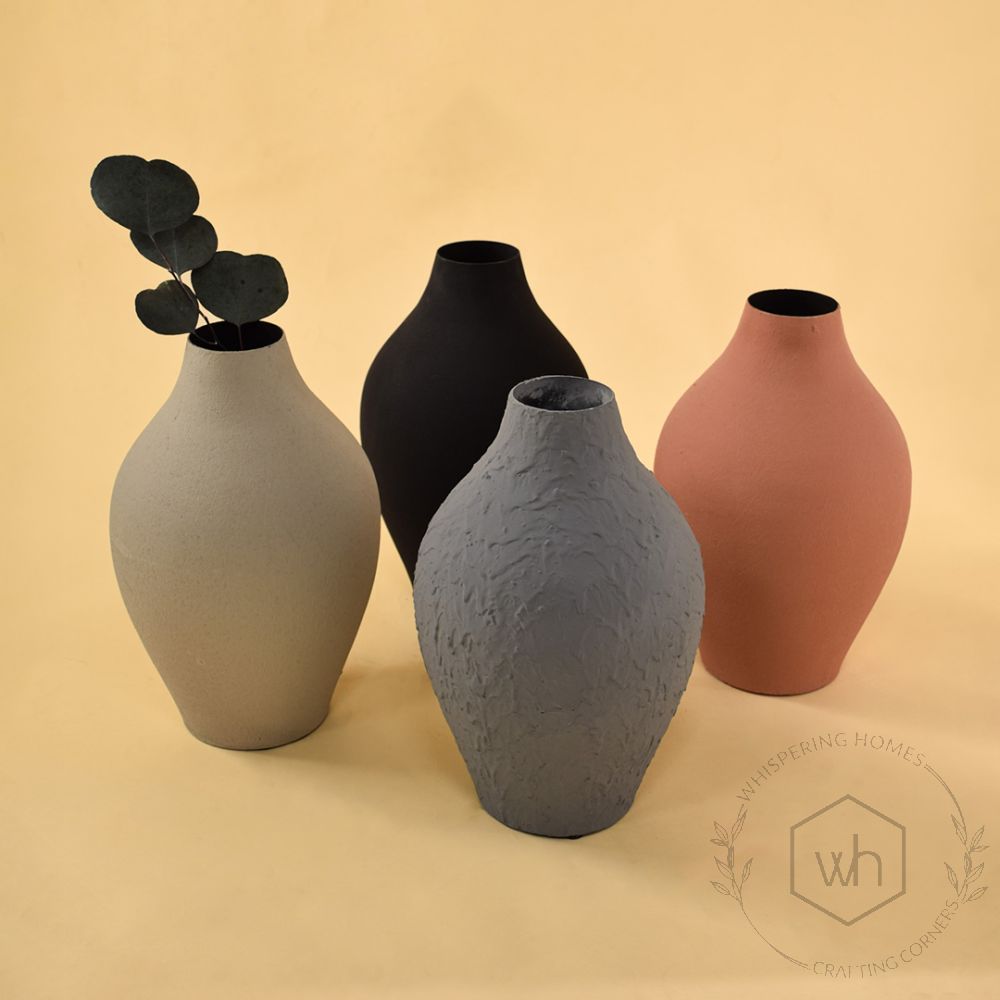 Mirage Vase - Peach Grouped