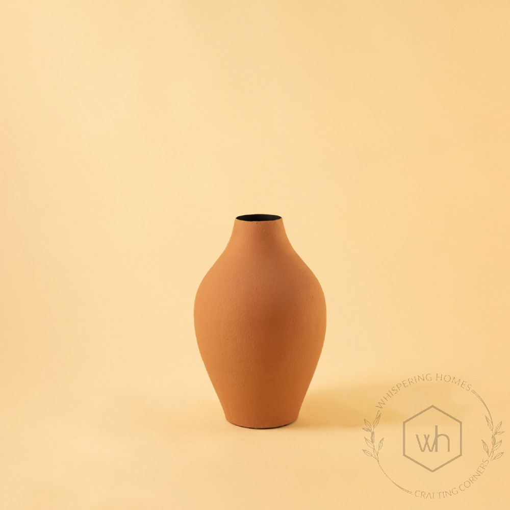 Mirage Vase - Peach White Background