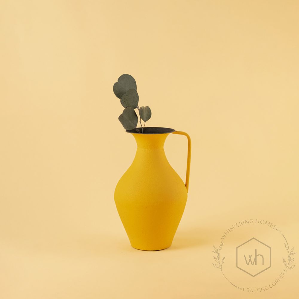 Suraahi Vase - Yellow Lifestyle