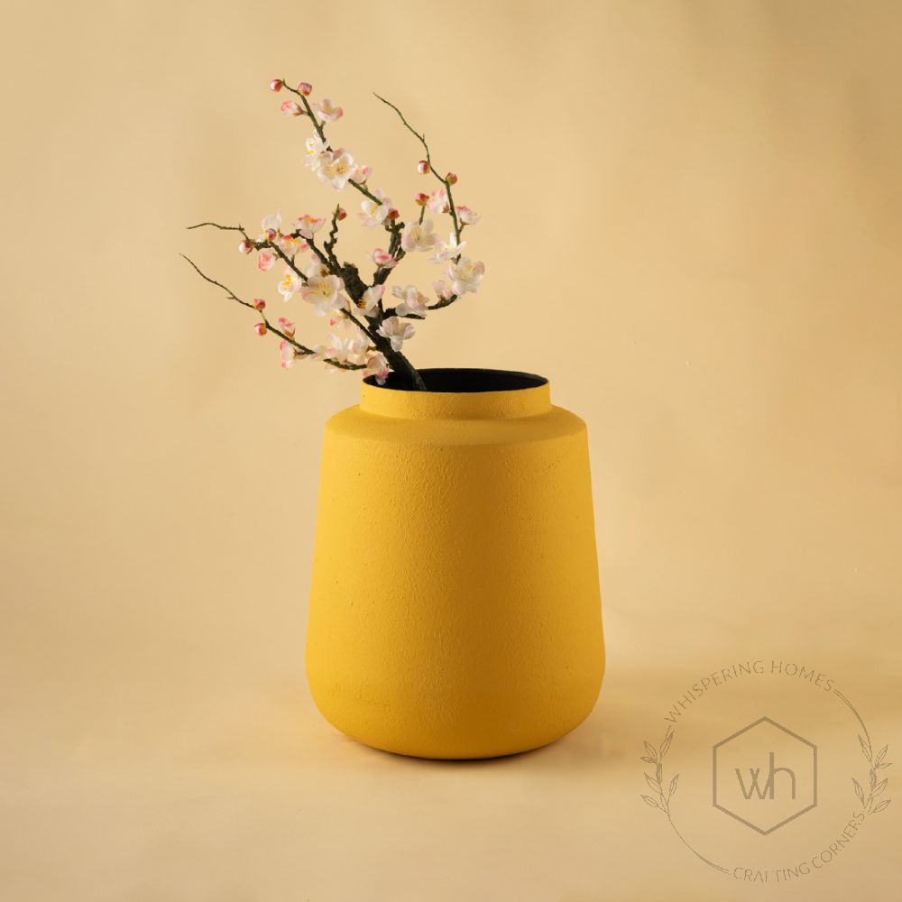 Cove Vase - Yellow Lifestyle