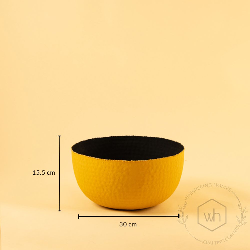 Tashteer Vase - Yellow Dimensions