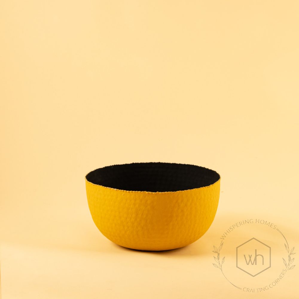 Tashteer Vase - Yellow White Background