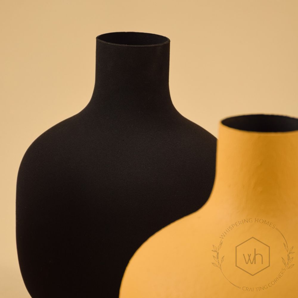 Bumpa Vase - Yellow Closeup