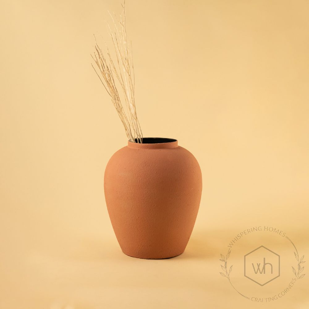 Kumbh Vase - Peach Lifestyle