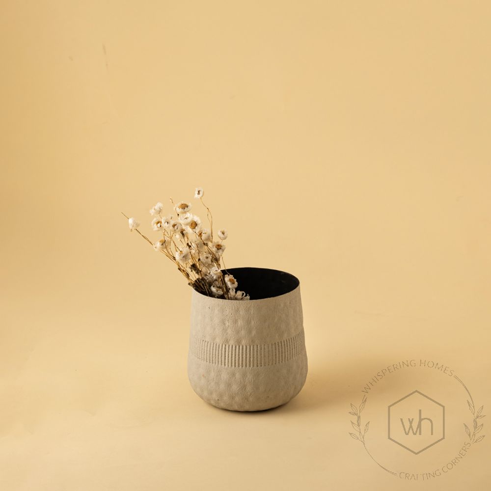 Harrappan Vase - Grey Small Lifestyle