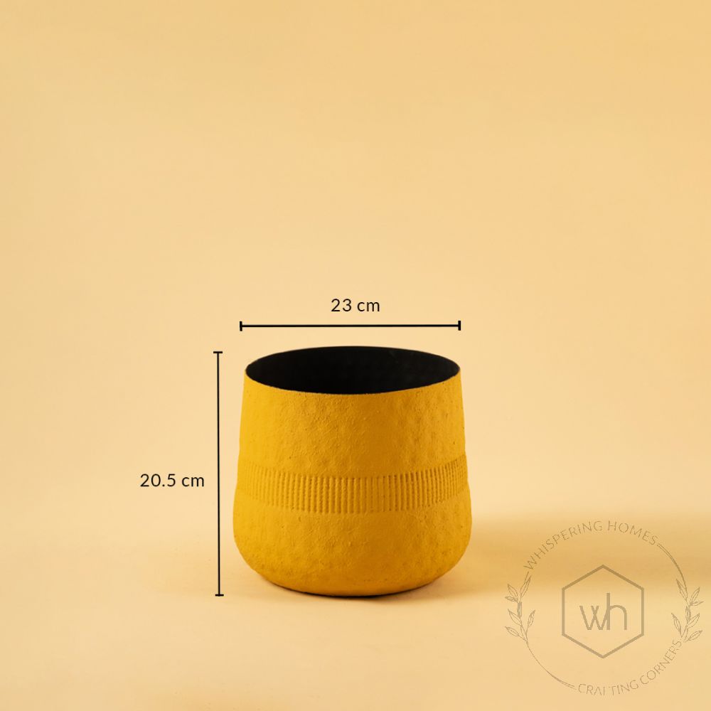 Harrappan Vase - Yellow Large Dimensions