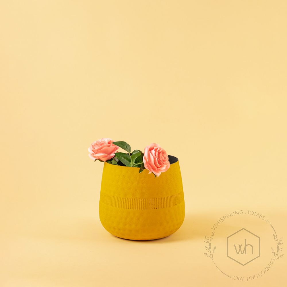 Harrappan Vase - Yellow Medium Lifestyle