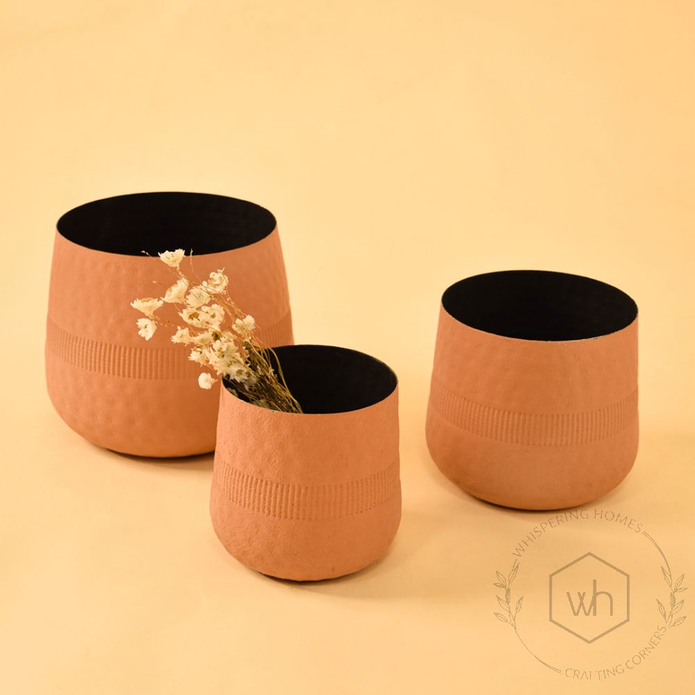 Harrappan Vase - Peach Medium Grouped