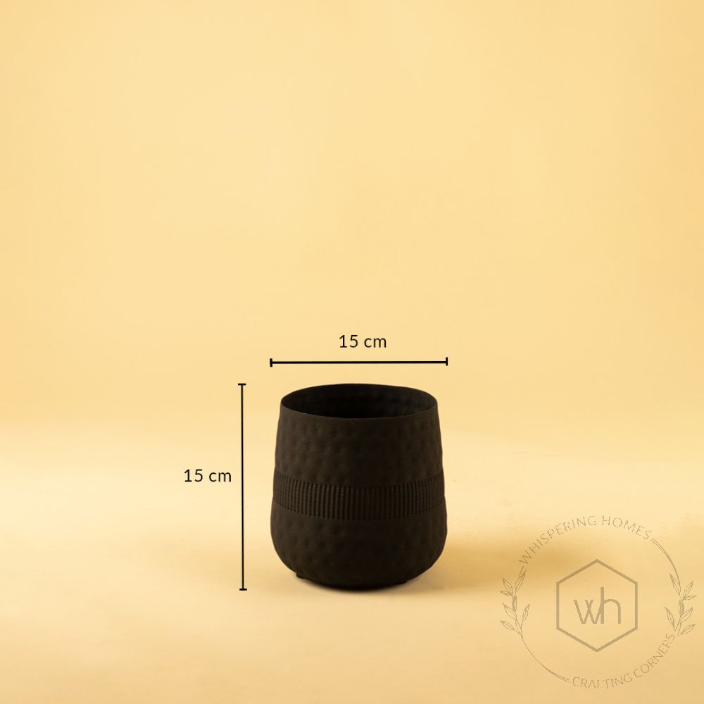 Harrappan Vase - Black Small Dimensions