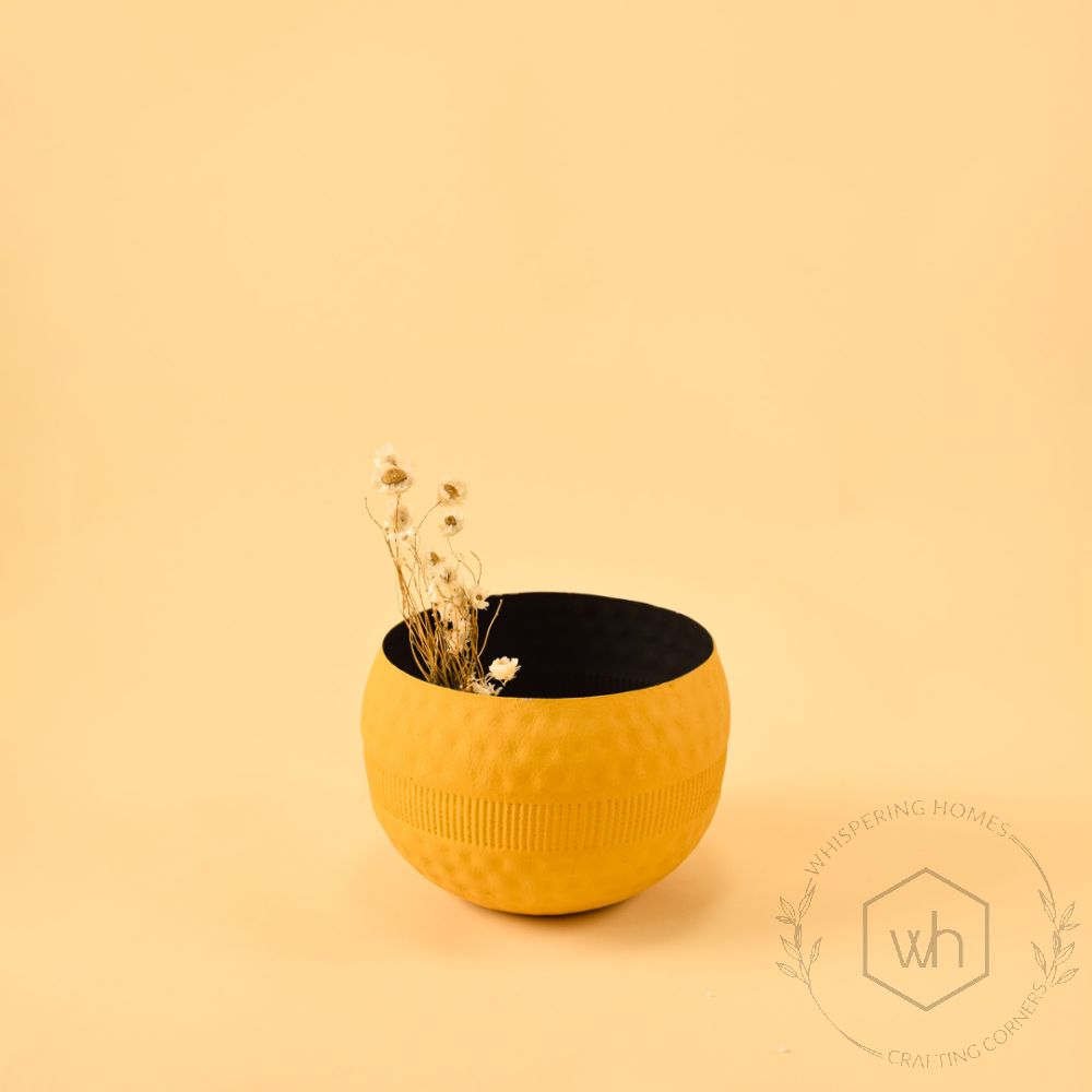 Zarb Vase - Yellow Large Lifestyle