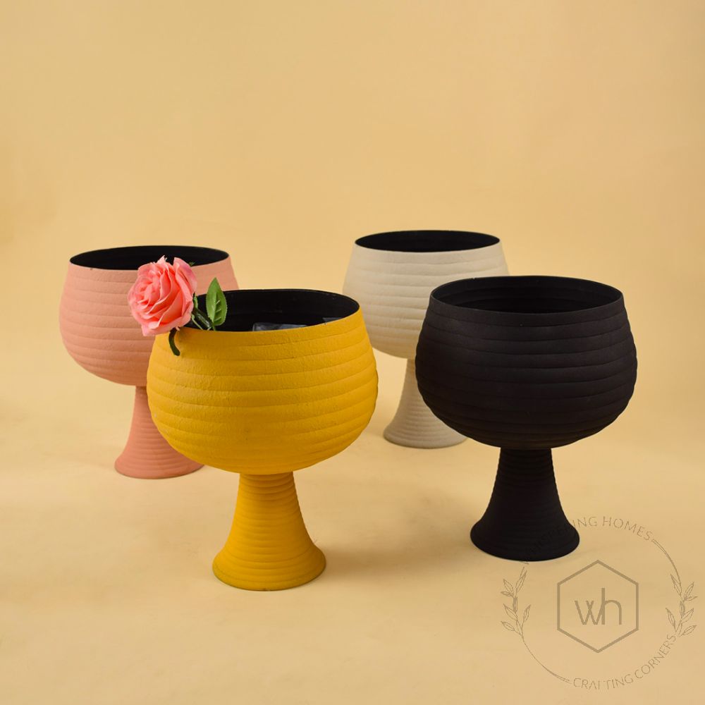 Opus Vase - Yellow Grouped