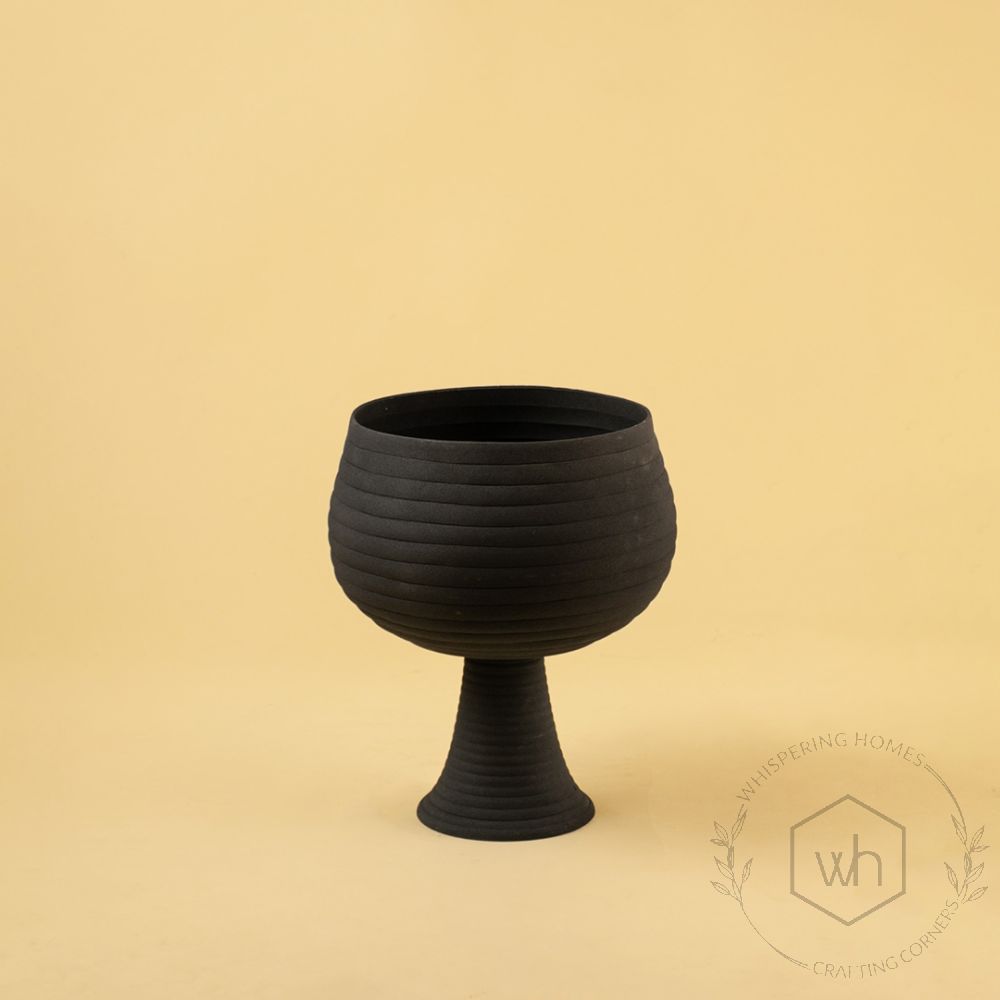 Opus Vase - Black White Background