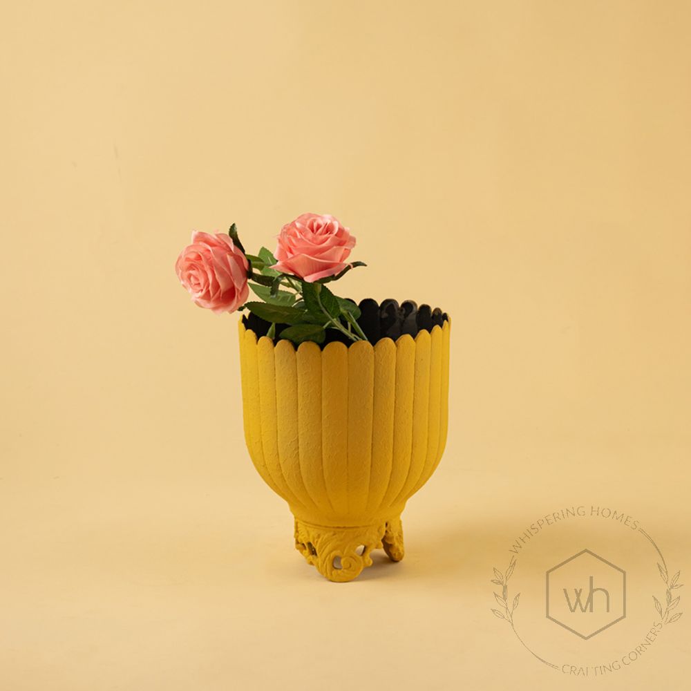 Bloom Vase - Yellow Lifestyle