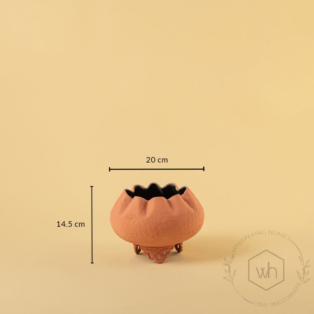 Gul Vase - Peach Small Dimensions