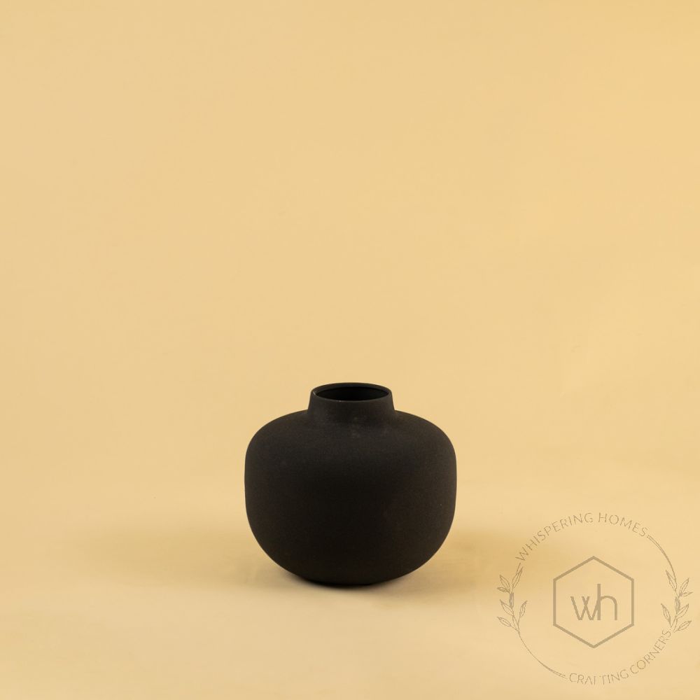 Gharvi Vase - Black White Background