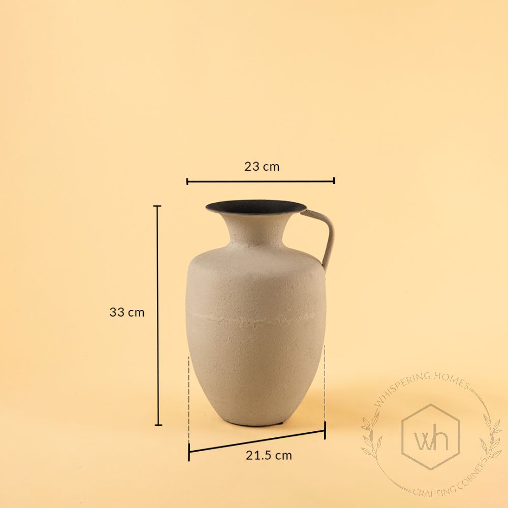 Kāseh Vase - Grey Dimensions