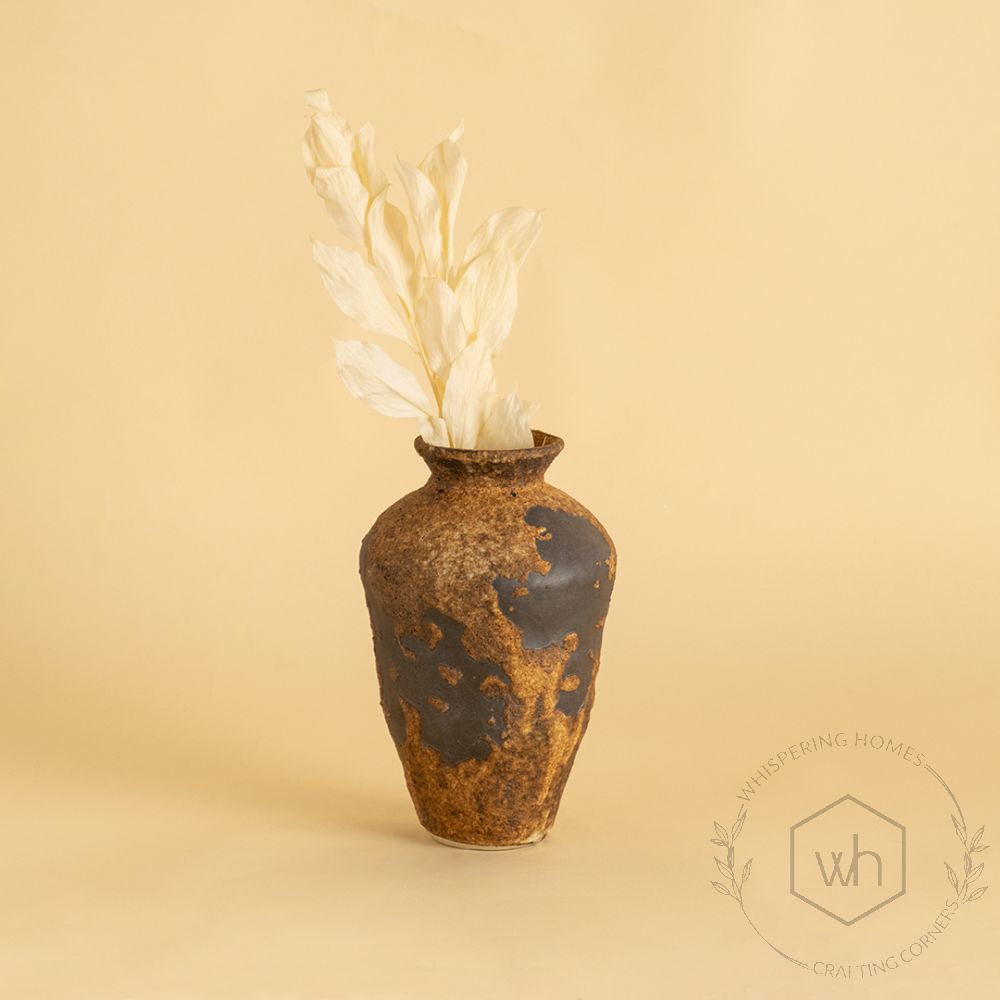 Rustic Farmhouse Vase Cylindrical Lifestyle 1