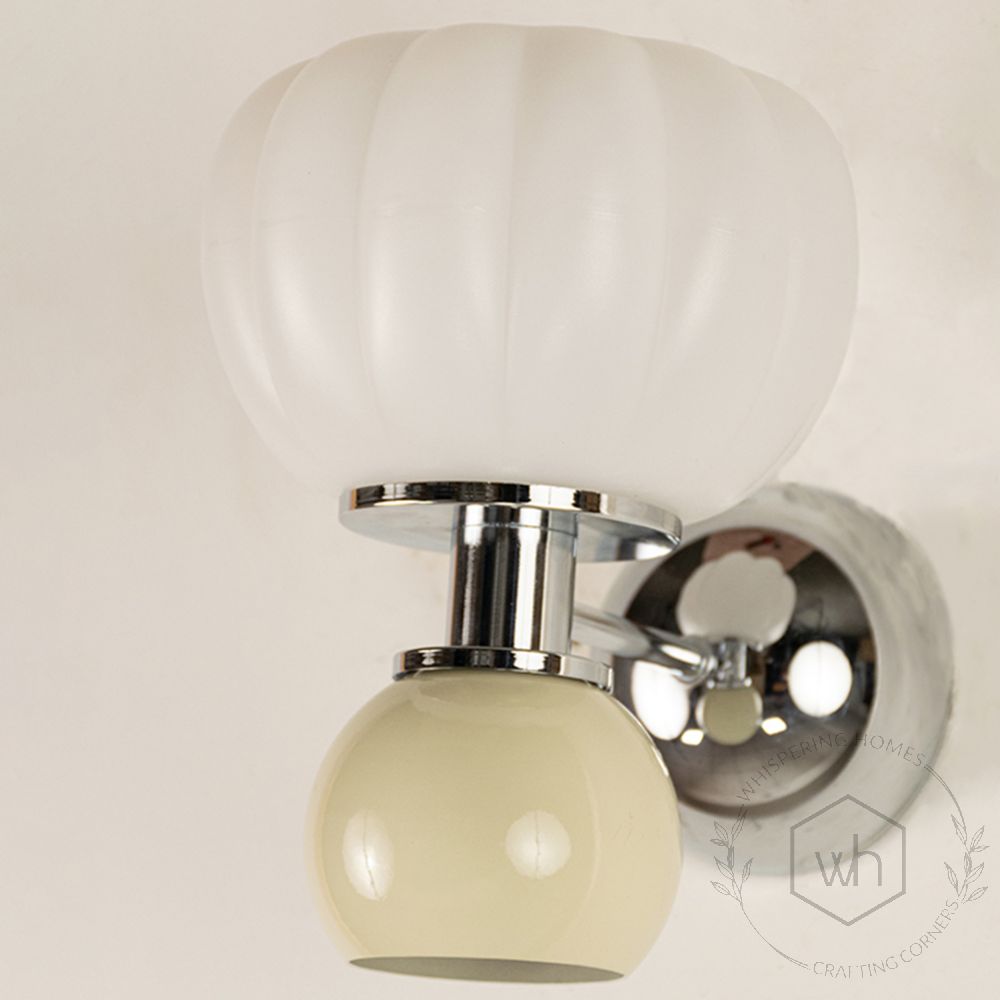 Freya Up-Down Wall Light- Off White closeup