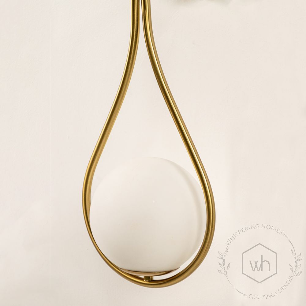 Suspension Aball Wall Light closeup