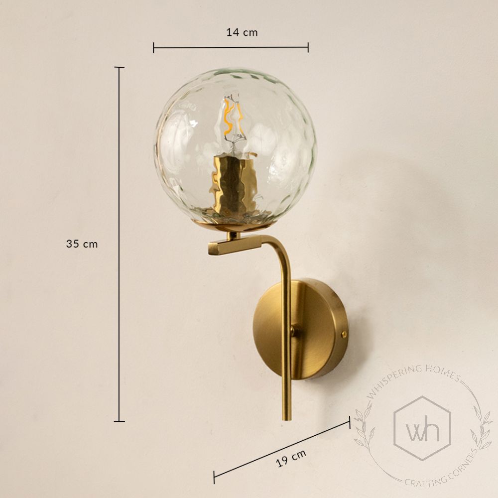 Miira Wand Wall Lamp Dimension