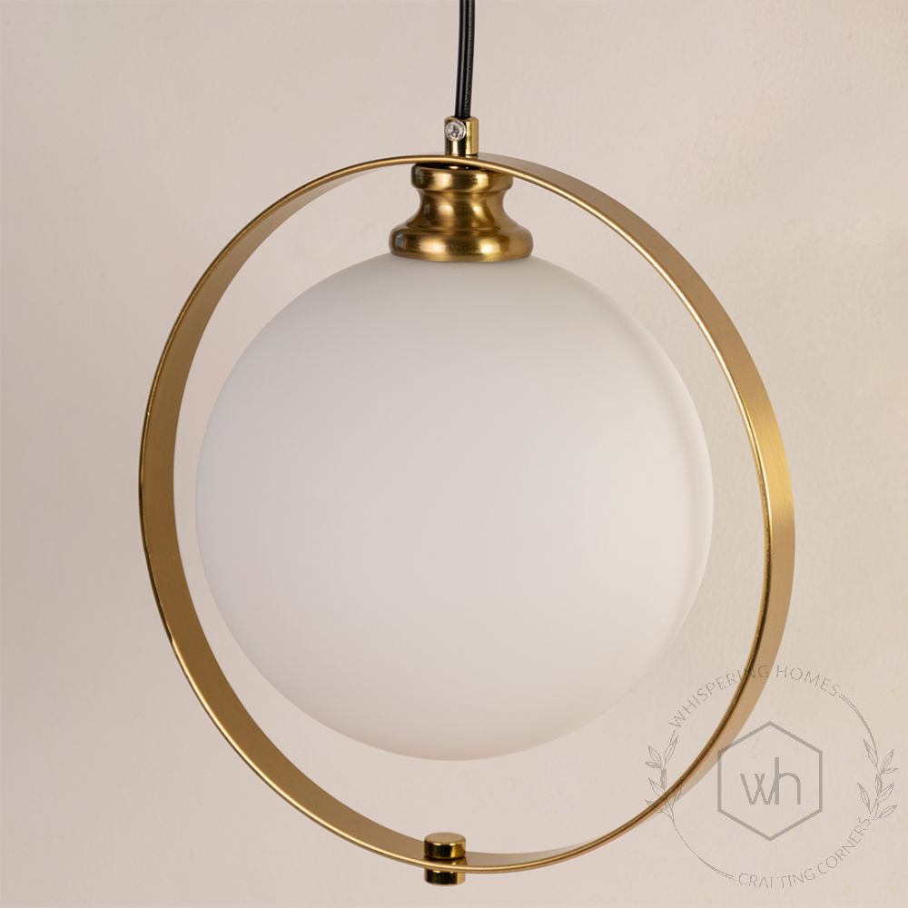 Polaris Aball Wall Hanging Light closeup