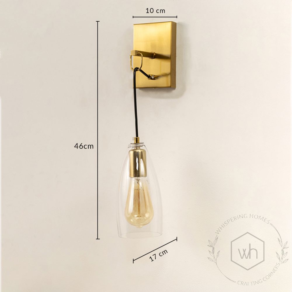 Gentry Suspension Wall Light Dimension