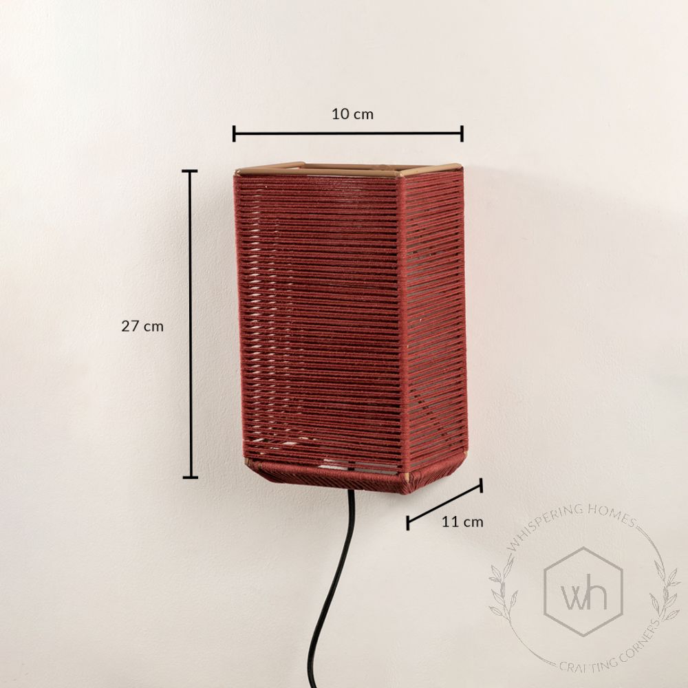 Rosita Handmade Wall Light Dimension