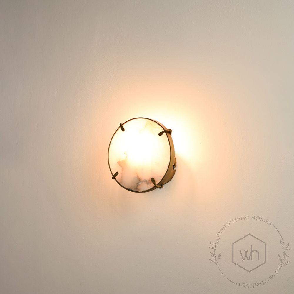 Strate Wall Light Light On White Background