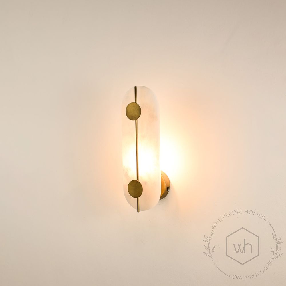 Lumina Wall Sconce Light On White Background