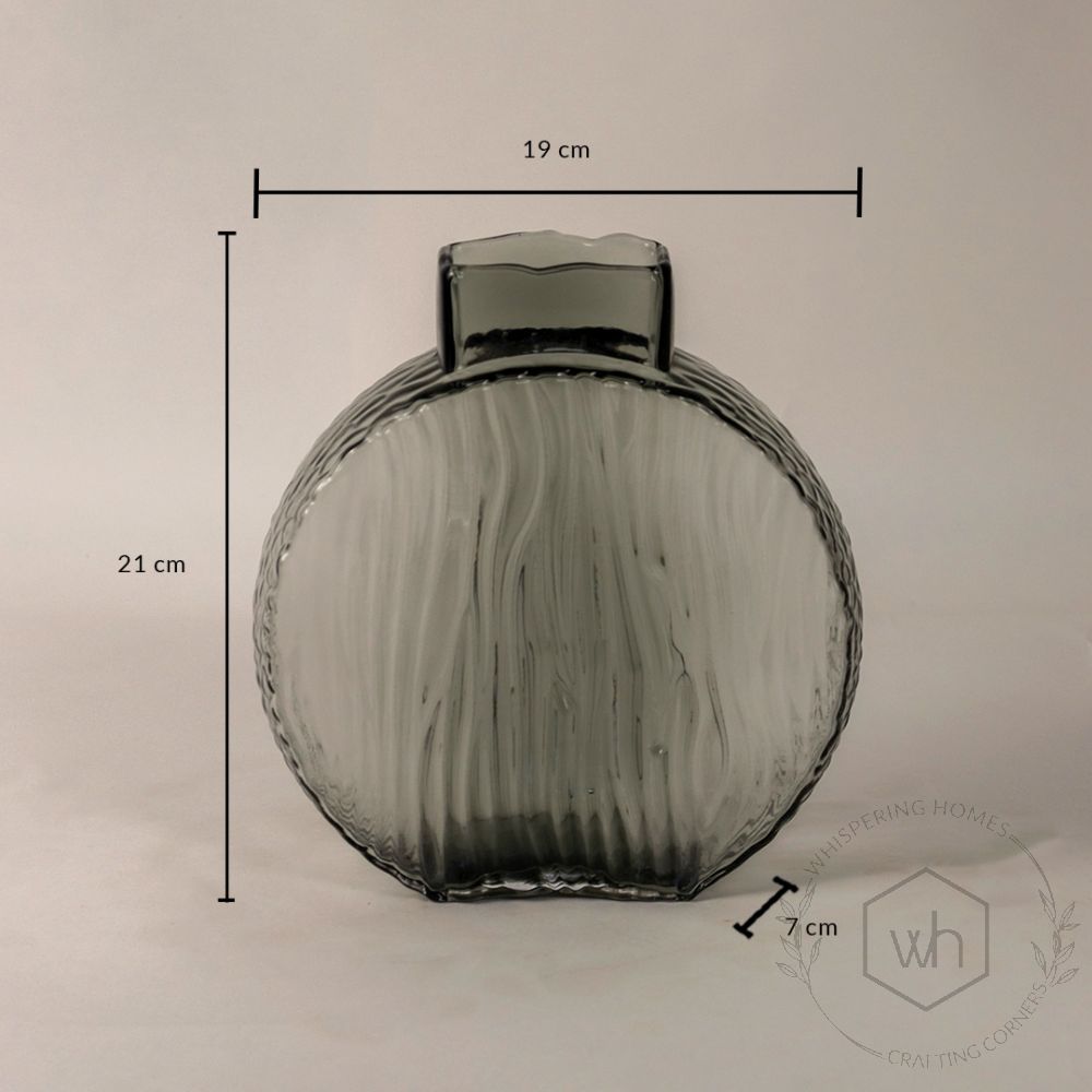 Circle Glass Vase Dimensions