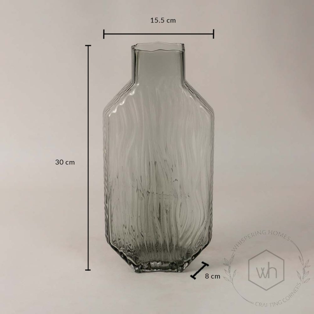 Clayre & Eef Glass Vase Dimensions